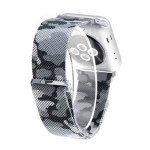 Wholesale Premium Color Stainless Steel Magnetic Milanese Loop Strap Wristband for Apple Watch Series 7/6/SE/5/4/3/2/1 Sport - 44MM / 42MM (Camouflage Gray)